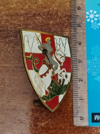 Chapa San Jordi Moto Vespa Antigua