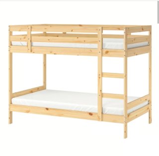 Litera de madera MYDAL Ikea