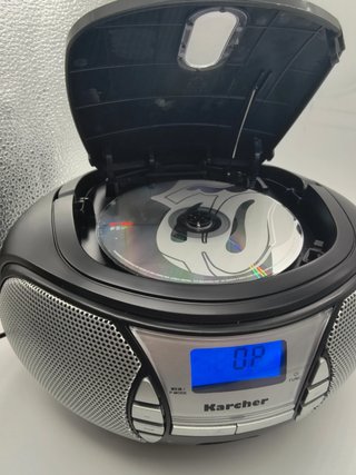 Karcher RR 5025-B Radio Portatile Lettore Cd FM
