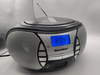 Karcher RR 5025-B Radio Portatile Lettore Cd FM