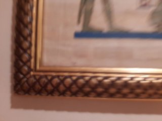 Cuadro Papiro Egipcio.mide 45×35 con marco