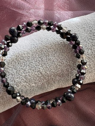 Bracciale donna con perline di vetro