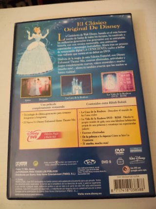 DVD La Cenicienta Edición Especial