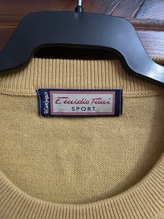 Jersey Emidio Tucci Amarillo Talla Grande