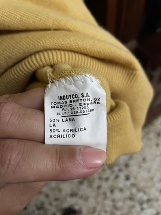 Jersey Emidio Tucci Amarillo Talla Grande