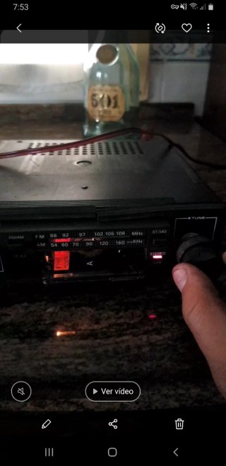 Auto radio  vintage