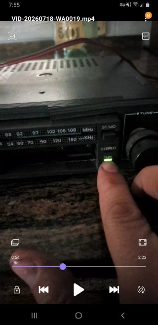 Auto radio  vintage