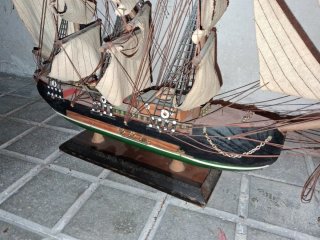 Maqueta Barco Madera Detallado