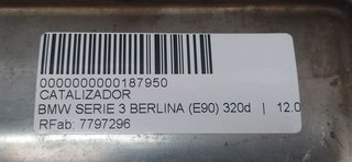 CATALIZADOR BMW SERIE 3 BERLINA (E90) 320d