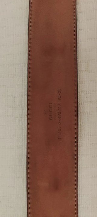 Cinturón Gucci Marrón con Logo