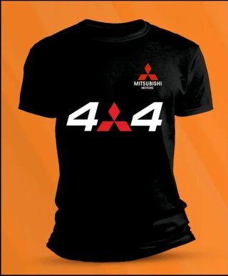 Camiseta manga corta Mitsubishi 4x4