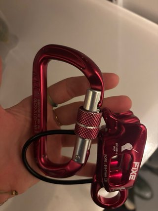 Cesta Reverso Fixe con Mosquetón