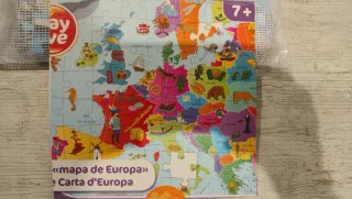 Puzzle Europa Infantil 7+