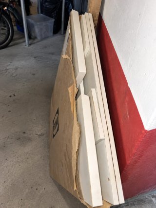 Cama / Bed IKEA MALM 160x200 + LINDBÅDEN completa