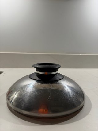 Tapa de cúpula para olla de 20 cm con visiotherm