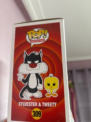 Funko Pop Sylvester & Tweety Flocked 309