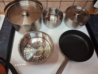 Pack de menaje de cocina para Acampada (Camper)