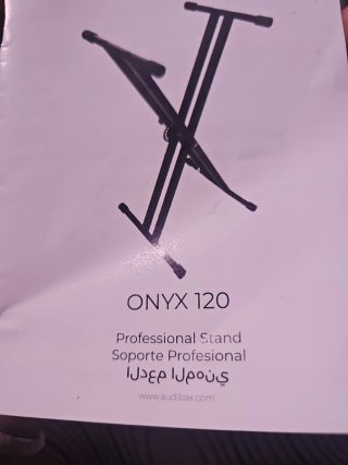 Soporte Piano Teclado ONYX 120 Tijera