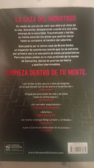 El hombre del laberinto. PRIMERA EDICIÓN