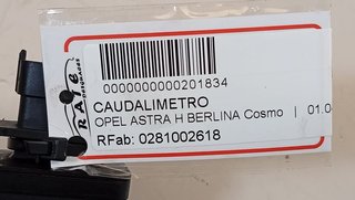 CAUDALIMETRO OPEL ASTRA H BERLINA Cosmo