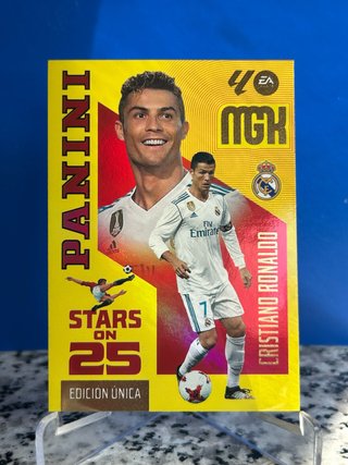 Cromo Cristiano Ronaldo Stars on 25 Megacracks
