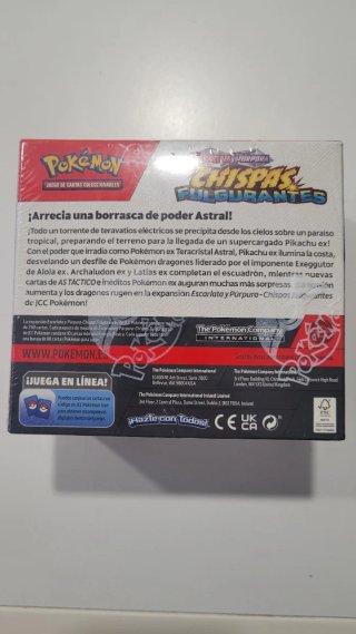 Caja 36 Sobres Pokémon Chispas Fulgurantes