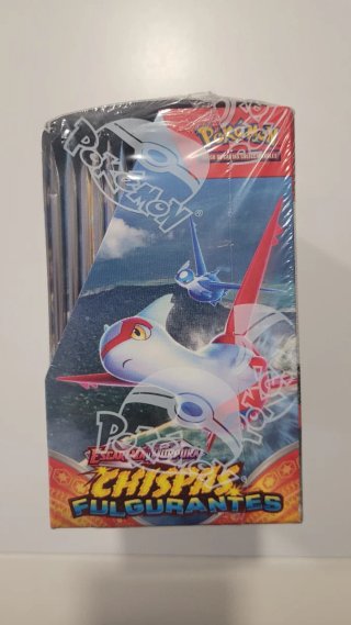 Caja 36 Sobres Pokémon Chispas Fulgurantes