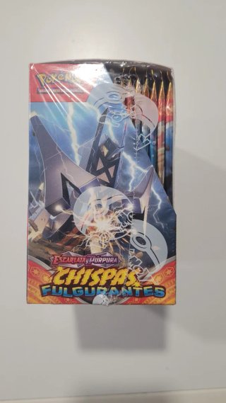 Caja 36 Sobres Pokémon Chispas Fulgurantes