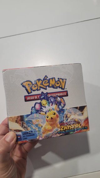 Caja 36 Sobres Pokémon Chispas Fulgurantes