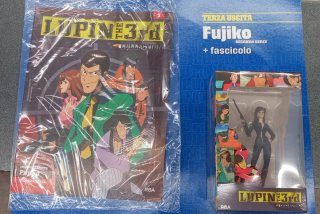 Lupin the 3rd Fujiko statuetta + fascicolo