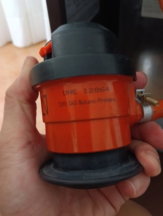 Estufa de Gas Hiems Llama Azul