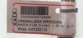 CREMALLERA DIRECCION MAZDA 3 LIM. () Luxury