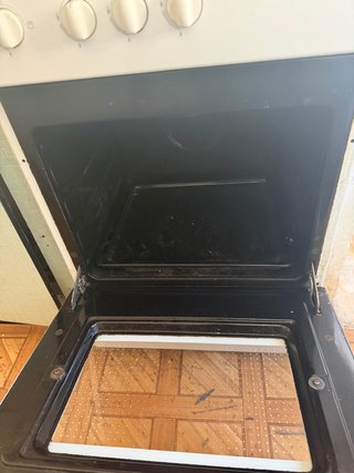 Cocina de gas blanca
