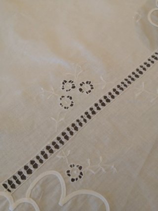 Tovaglia ricamata vintage