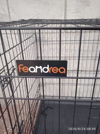 Jaula Plegable para Perro Feandrea