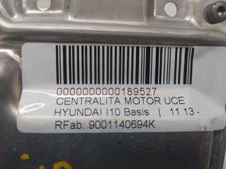 CENTRALITA MOTOR UCE HYUNDAI I10 Basis