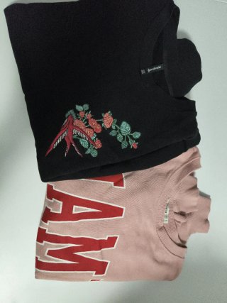 2 Sudaderas Stradivarius Talla M sin capucha