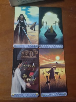 Baraja de Tarot con 78 cartas