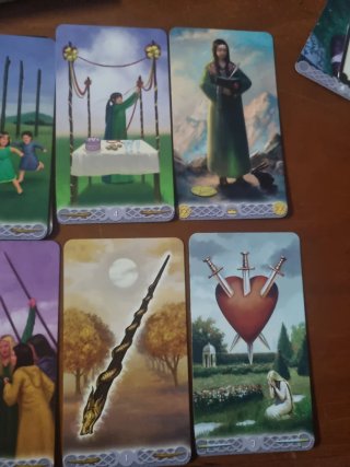 Baraja de Tarot con 78 cartas