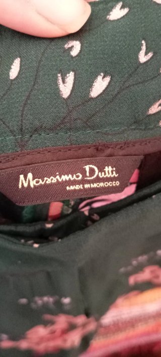 Pantalón Estampado Massimo Dutti