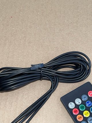 Set de 4 Tiras LED para Interior de Coche