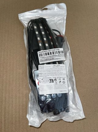 Set de 4 Tiras LED para Interior de Coche