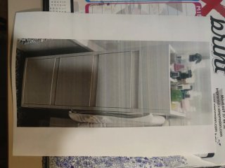 Mueble de Baño Auxiliar Gris