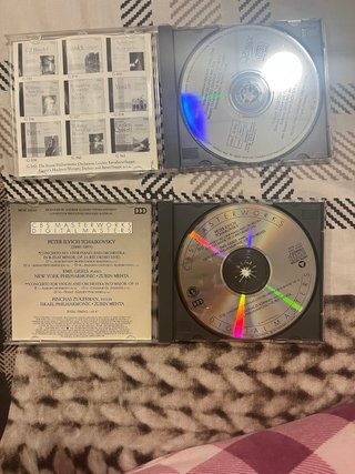 Lote 2 CD música clásica Royal Philharmonic Tchaik