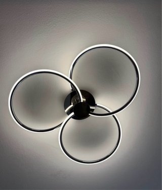 Lámpara LED de Techo con Tres Aros