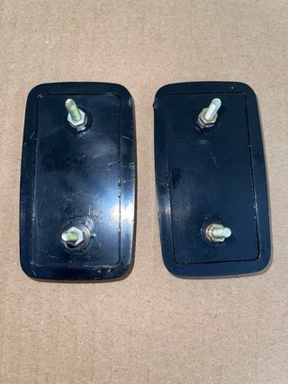 2 Catadióptricos Cuadrados Reflectantes