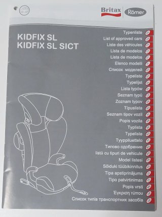 Silla coche Britax Römer Kidfix Isofix (4-12 años)