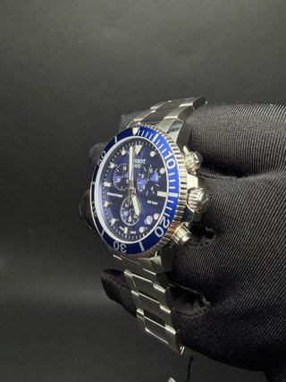 Tissot Seastar 1000 Cronógrafo Azul (Full Set)