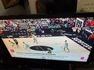 Televisor Samsung 22 Negro/Marrón
