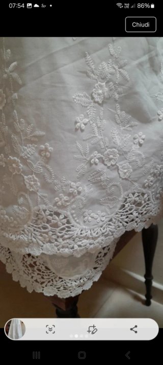 Gonna maxi + camicetta cotone